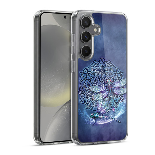 Brigid Ashwood Celtic Wisdom Dragonfly Soft Gel Case for Samsung Galaxy S24 5G