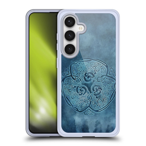 Brigid Ashwood Celtic Wisdom Knot Wolf Soft Gel Case for Samsung Galaxy S24 5G