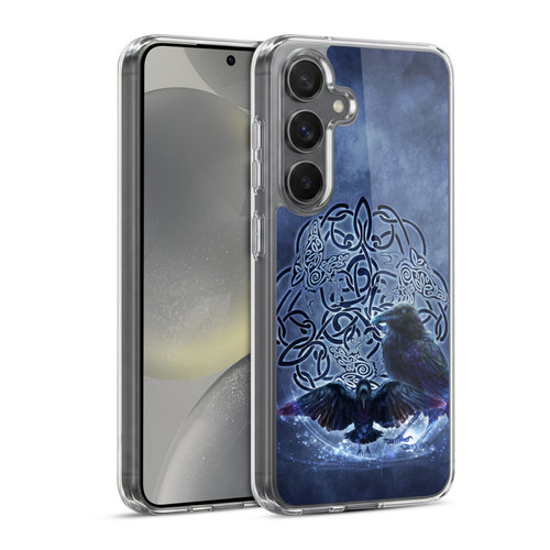 Brigid Ashwood Celtic Wisdom Raven Soft Gel Case for Samsung Galaxy S24 5G