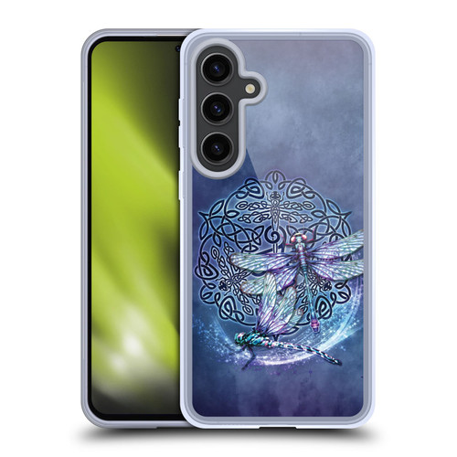 Brigid Ashwood Celtic Wisdom Dragonfly Soft Gel Case for Samsung Galaxy S24+ 5G