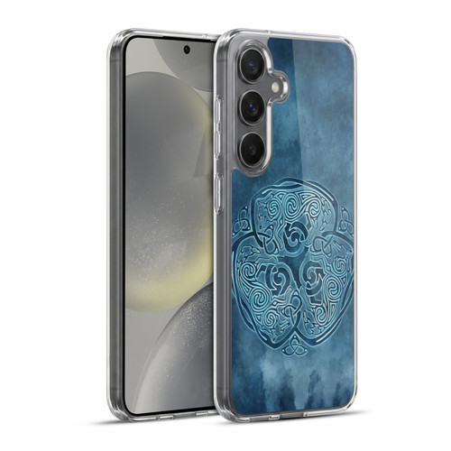Brigid Ashwood Celtic Wisdom Knot Wolf Soft Gel Case for Samsung Galaxy S24+ 5G