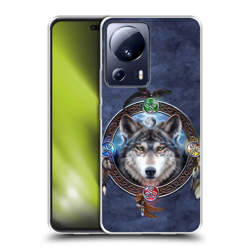 Brigid Ashwood Celtic Wisdom Wolf Guide Soft Gel Case for Xiaomi 13 Lite 5G