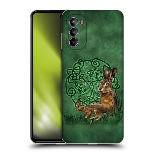 Brigid Ashwood Celtic Wisdom 2 Hare Soft Gel Case for Motorola Moto G82 5G