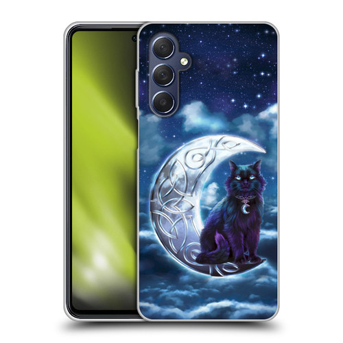 Brigid Ashwood Celtic Wisdom 2 Black Cat Soft Gel Case for Samsung Galaxy M54 5G
