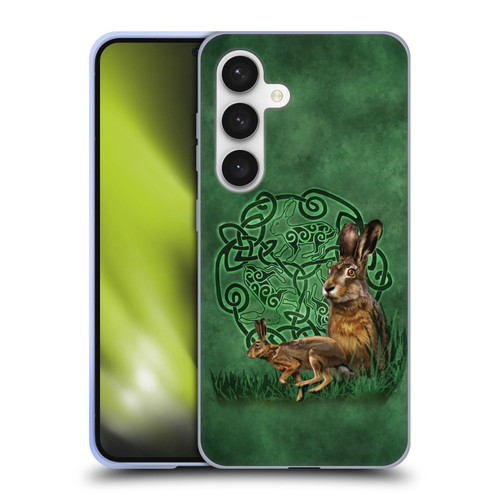 Brigid Ashwood Celtic Wisdom 2 Hare Soft Gel Case for Samsung Galaxy S24 5G