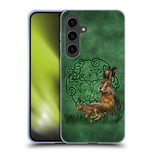 Brigid Ashwood Celtic Wisdom 2 Hare Soft Gel Case for Samsung Galaxy S24+ 5G