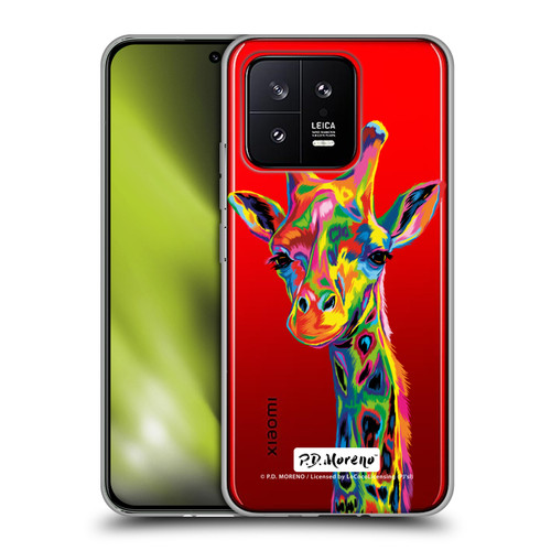 P.D. Moreno Animals Giraffe Soft Gel Case for Xiaomi 13 5G