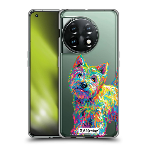 P.D. Moreno Animals II Marvin The Westie Dog Soft Gel Case for OnePlus 11 5G