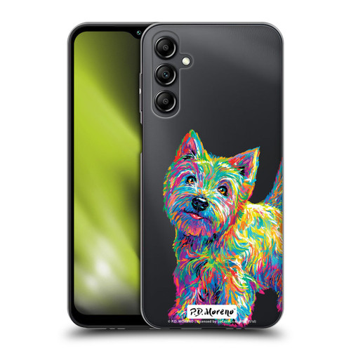 P.D. Moreno Animals II Marvin The Westie Dog Soft Gel Case for Samsung Galaxy M14 5G