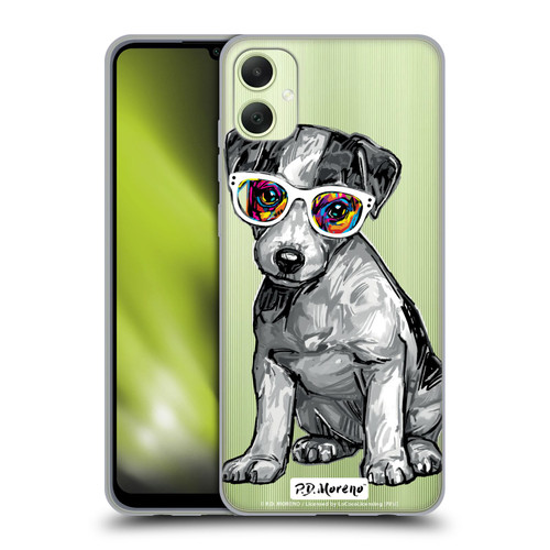 P.D. Moreno Black And White Dogs Jack Russell Soft Gel Case for Samsung Galaxy A05