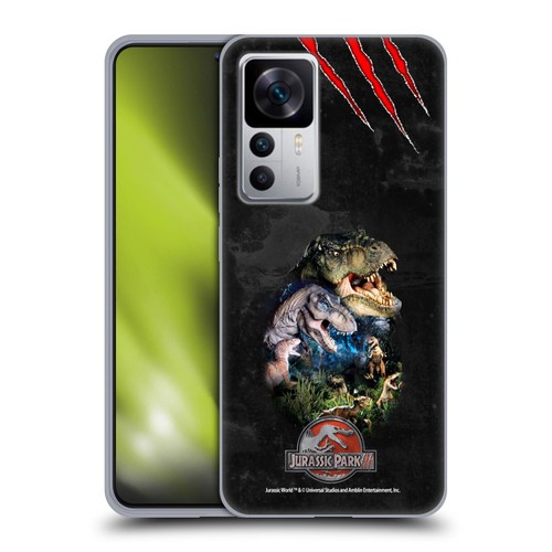 Jurassic Park III Key Art Dinosaurs Soft Gel Case for Xiaomi 12T 5G / 12T Pro 5G / Redmi K50 Ultra 5G