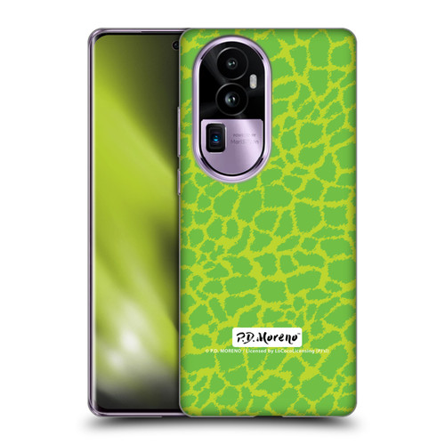 P.D. Moreno Patterns Lime Green Soft Gel Case for OPPO Reno10 Pro+