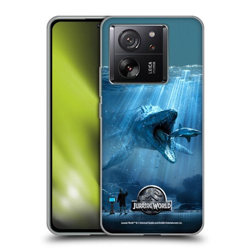 Jurassic World Key Art Mosasaurus Soft Gel Case for Xiaomi 13T 5G / 13T Pro 5G