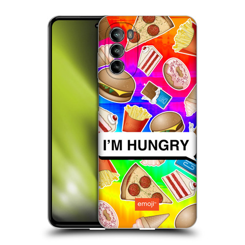 emoji® Food Hungry Soft Gel Case for Motorola Moto G82 5G