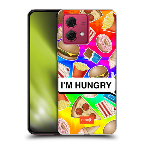 emoji® Food Hungry Soft Gel Case for Motorola Moto G84 5G