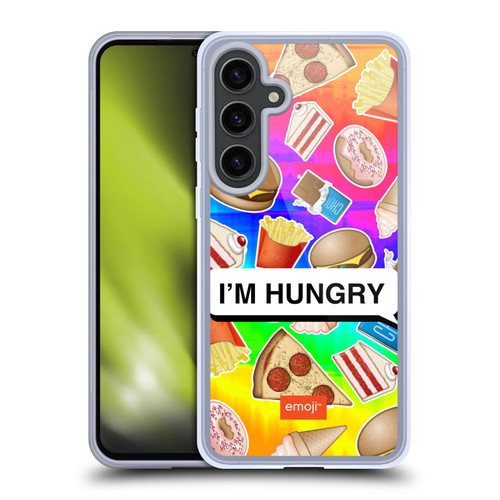 emoji® Food Hungry Soft Gel Case for Samsung Galaxy S24+ 5G