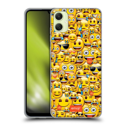 emoji® Full Patterns Smileys Soft Gel Case for Samsung Galaxy A05