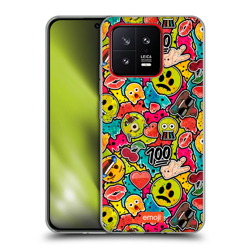 emoji® Graffiti Colours Soft Gel Case for Xiaomi 13 5G