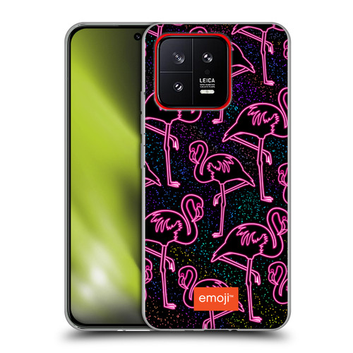 emoji® Neon Flamingo Soft Gel Case for Xiaomi 13 5G