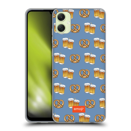 emoji® Oktoberfest Beer And Pretzel Soft Gel Case for Samsung Galaxy A05