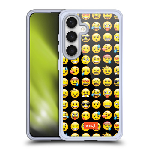 emoji® Smileys Pattern Soft Gel Case for Samsung Galaxy S24 5G