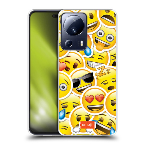 emoji® Smileys Sticker Soft Gel Case for Xiaomi 13 Lite 5G