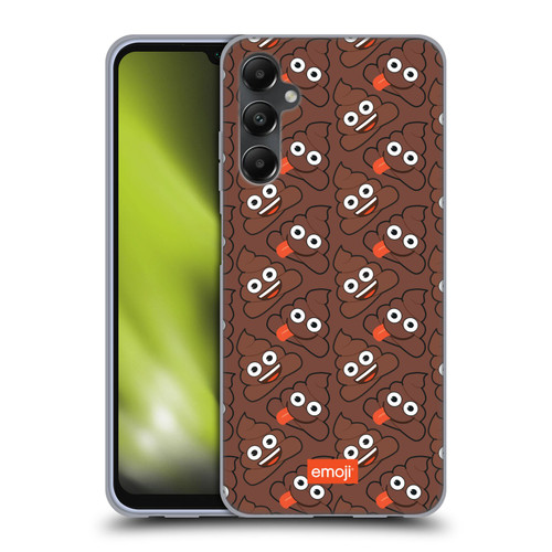 emoji® Trendy Poop Pattern Soft Gel Case for Samsung Galaxy A05s