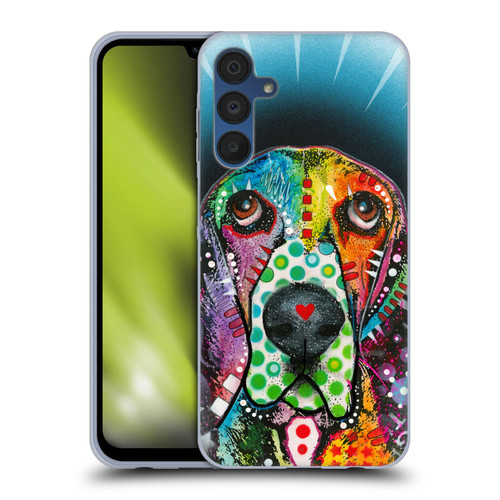 Dean Russo Dogs Hound Soft Gel Case for Samsung Galaxy A15