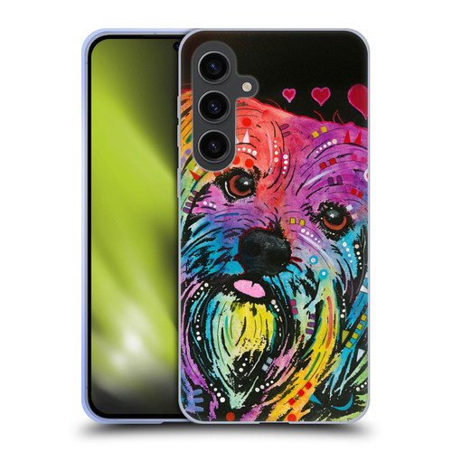Dean Russo Dogs Yorkie Soft Gel Case for Samsung Galaxy S24+ 5G
