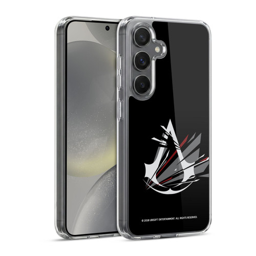 Assassin's Creed Logo Shattered Soft Gel Case for Samsung Galaxy S24 5G & MagSafe