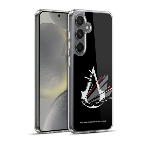 Assassin's Creed Logo Shattered Soft Gel Case for Samsung Galaxy S24+ 5G & MagSafe