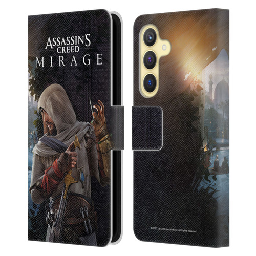 Assassin's Creed Graphics Basim Poster Leather Book Wallet Case Cover For Samsung Galaxy S24 5G
