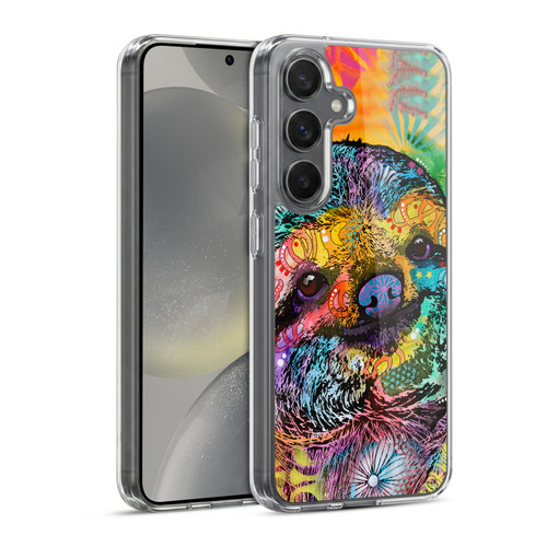 Dean Russo Wildlife 3 Sloth Soft Gel Case for Samsung Galaxy S24 5G & MagSafe