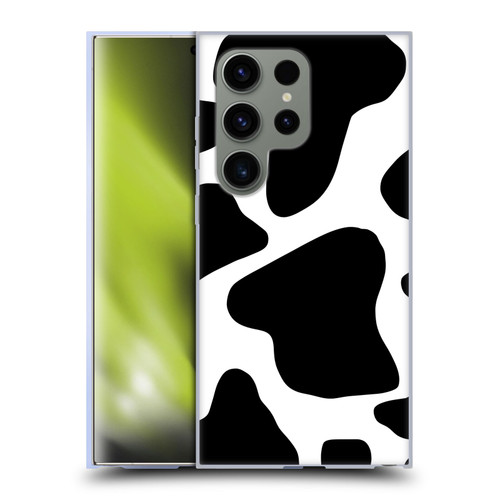 Grace Illustration Animal Prints Cow Soft Gel Case for Samsung Galaxy S24 Ultra 5G