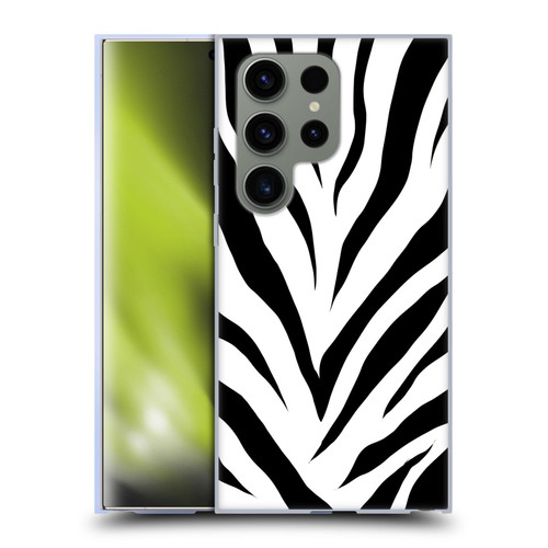 Grace Illustration Animal Prints Zebra Soft Gel Case for Samsung Galaxy S24 Ultra 5G