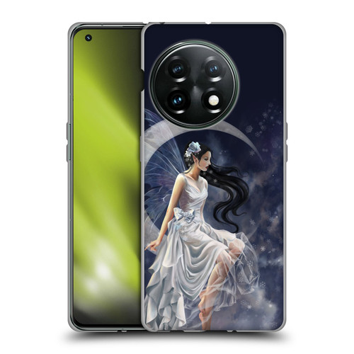 Nene Thomas Crescents Winter Frost Fairy On Moon Soft Gel Case for OnePlus 11 5G