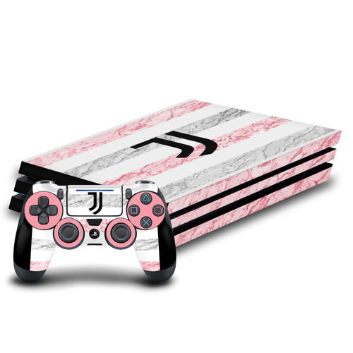 Juventus Football Club 2023/24 Match Kit Away Vinyl Sticker Skin Decal Cover for Sony PS4 Pro Bundle