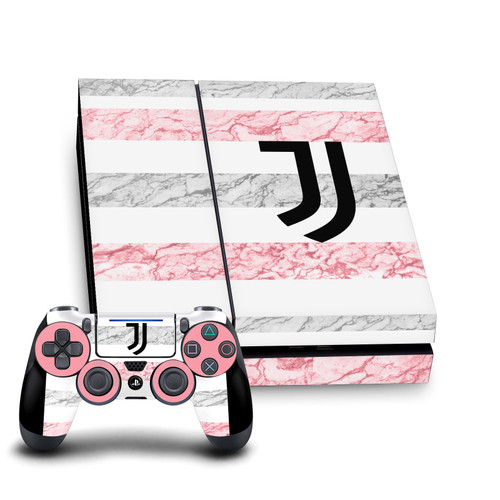 Juventus Football Club 2023/24 Match Kit Away Vinyl Sticker Skin Decal Cover for Sony PS4 Console & Controller