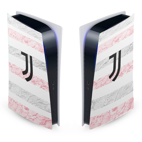 Juventus Football Club 2023/24 Match Kit Away Vinyl Sticker Skin Decal Cover for Sony PS5 Digital Edition Console