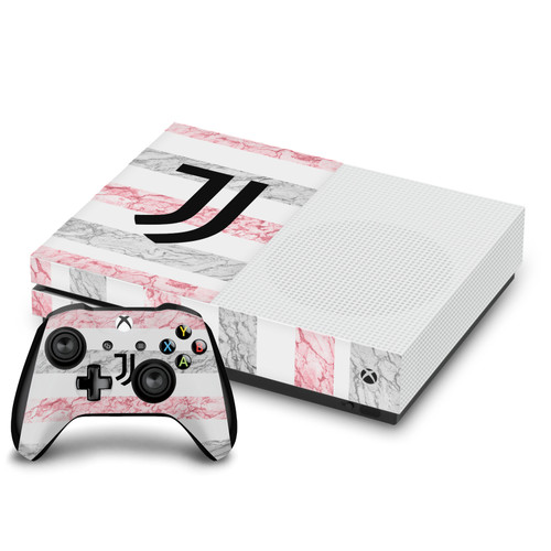 Juventus Football Club 2023/24 Match Kit Away Vinyl Sticker Skin Decal Cover for Microsoft One S Console & Controller