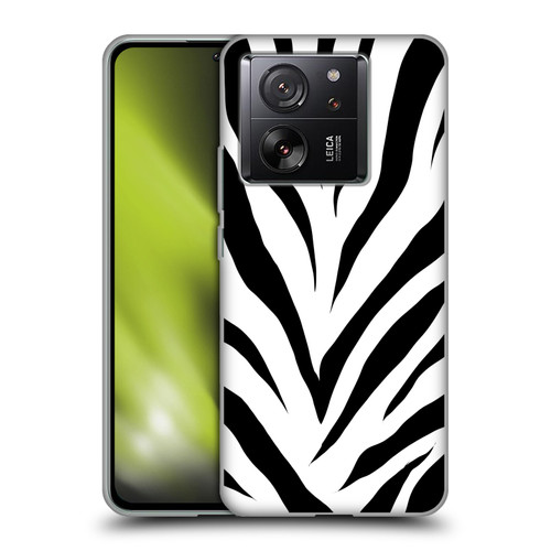 Grace Illustration Animal Prints Zebra Soft Gel Case for Xiaomi 13T 5G / 13T Pro 5G