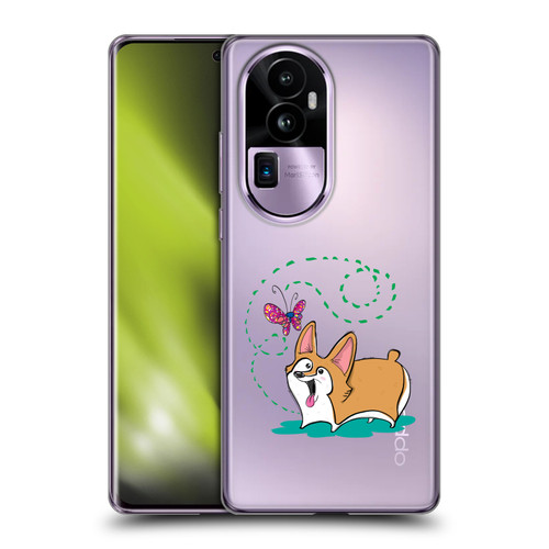 Grace Illustration Dogs Corgi Soft Gel Case for OPPO Reno10 Pro+