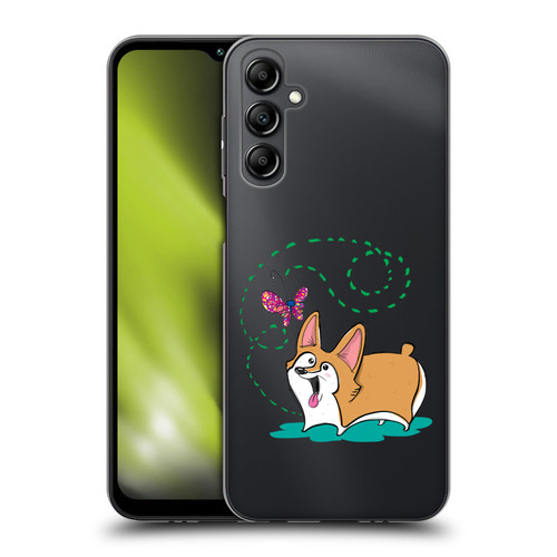 Grace Illustration Dogs Corgi Soft Gel Case for Samsung Galaxy M14 5G