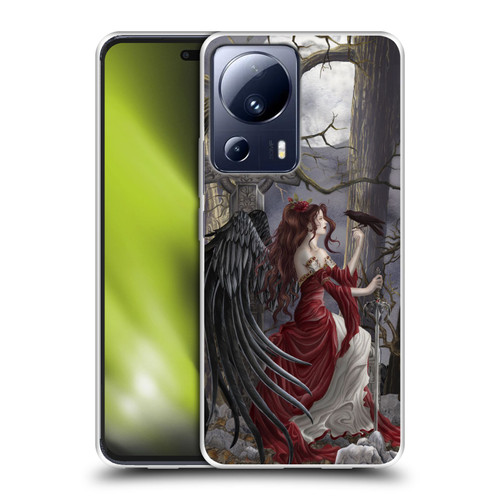 Nene Thomas Deep Forest Dark Angel Fairy With Raven Soft Gel Case for Xiaomi 13 Lite 5G