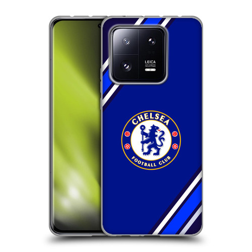 Chelsea Football Club Crest Stripes Soft Gel Case for Xiaomi 13 Pro 5G