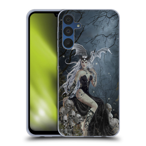 Nene Thomas Gothic Mad Queen Of Skulls Dragon Soft Gel Case for Samsung Galaxy A15