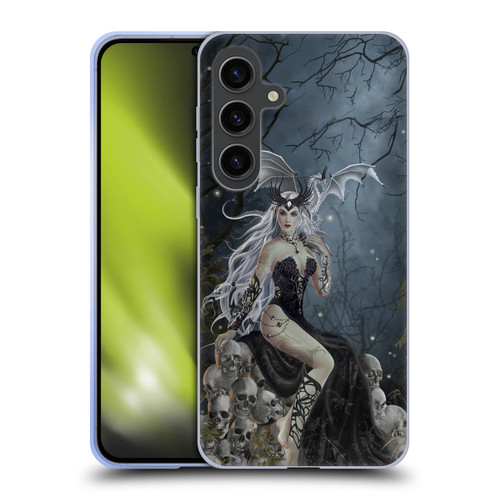 Nene Thomas Gothic Mad Queen Of Skulls Dragon Soft Gel Case for Samsung Galaxy S24+ 5G