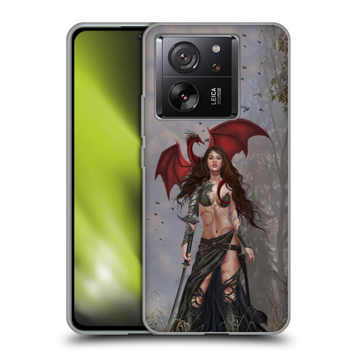 Nene Thomas Gothic Dragon Witch Warrior Sword Soft Gel Case for Xiaomi 13T 5G / 13T Pro 5G