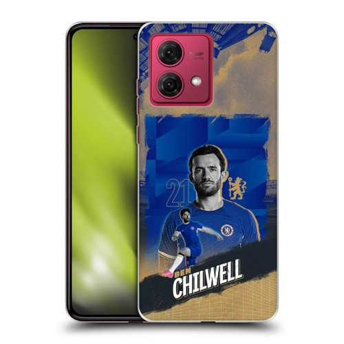 Chelsea Football Club 2023/24 First Team Ben Chilwell Soft Gel Case for Motorola Moto G84 5G