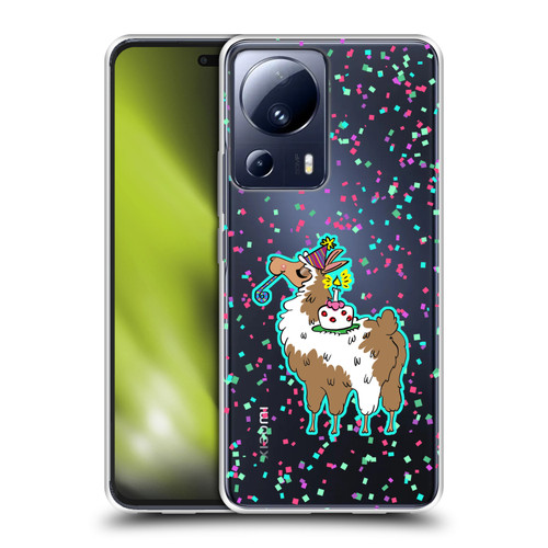 Grace Illustration Llama Birthday Soft Gel Case for Xiaomi 13 Lite 5G